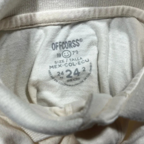 4/$20 Offcorss  Polo Beige Onesie - Picture 4 of 4